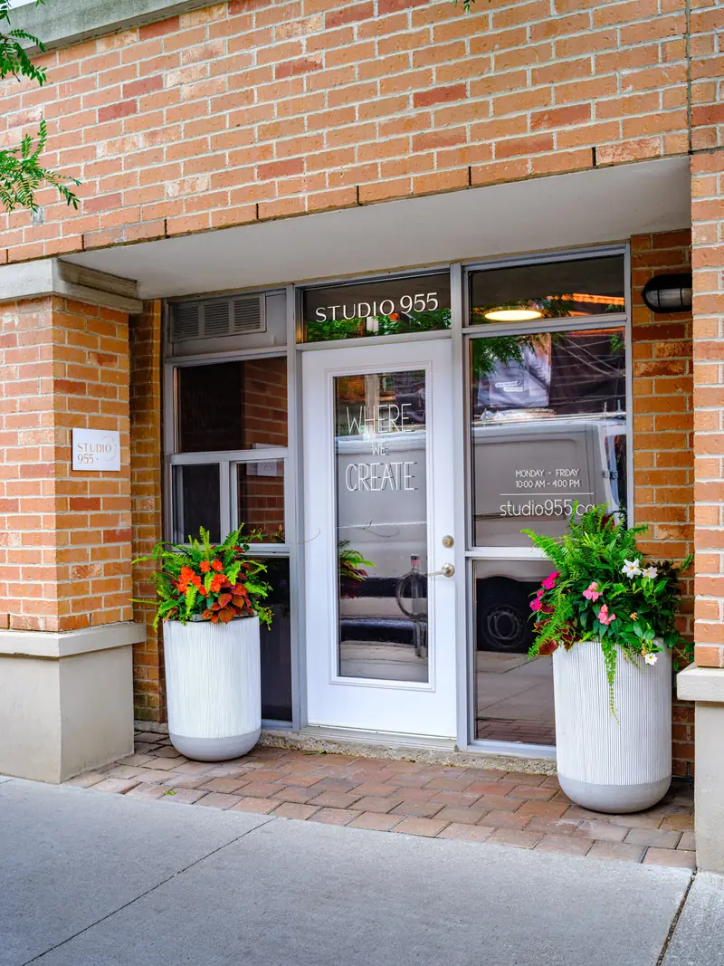The Studio 955 entrance on Queen Street West